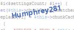 verification code